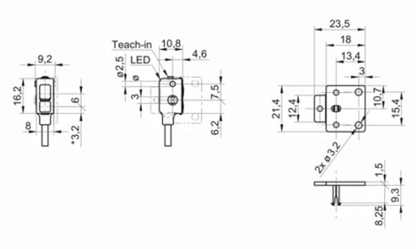 Baumer FHDK 07N6901 背景抑制型漫反射式传感器尺寸图1.jpg