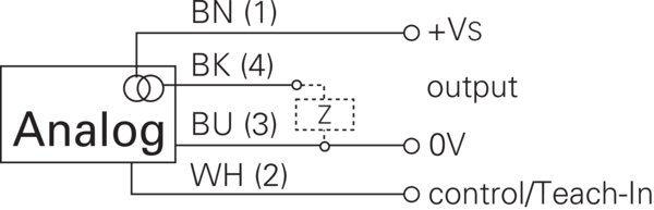 UNAM 12I9912/S14 传感器的接线图